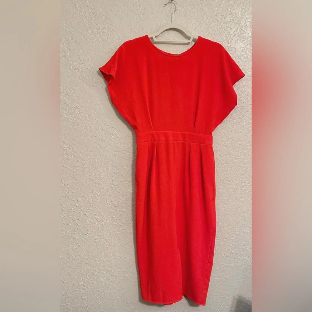 ASOS pencil dress knee length open back size 6 - Picture 3 of 9